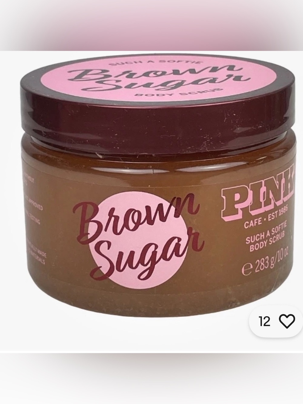 Pink by Victoria’s Secret Brown Sugar Such a Softie 10 oz. Body Scrub-NWT